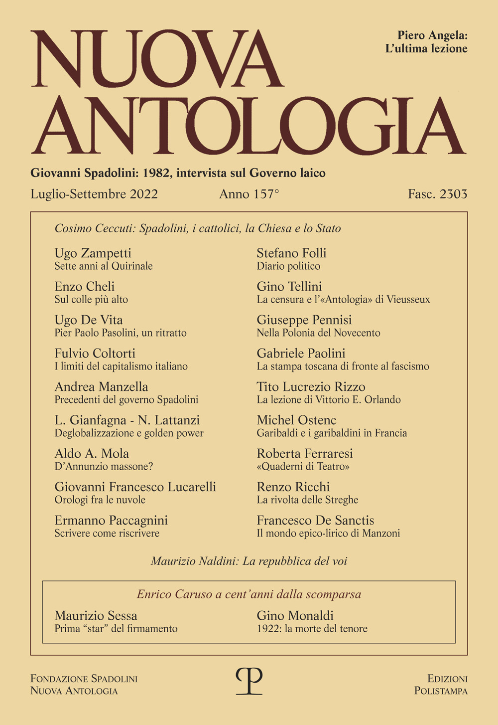 Nuova antologia (2022). Vol. 3: Luglio-settembre