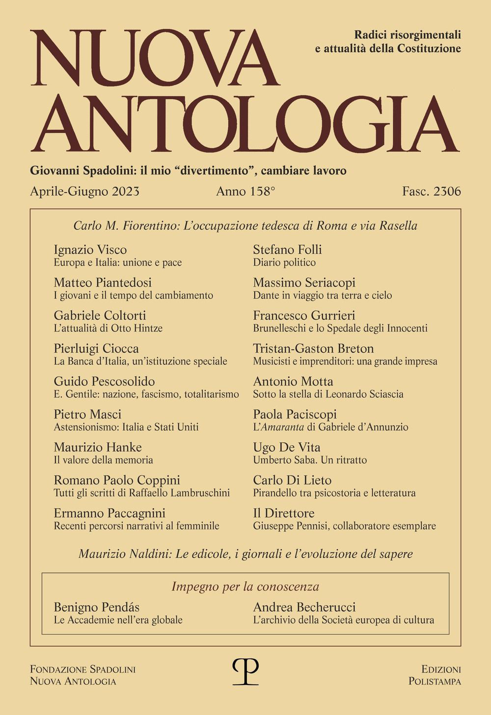 Nuova antologia (2023). Vol. 2: Aprile-giugno