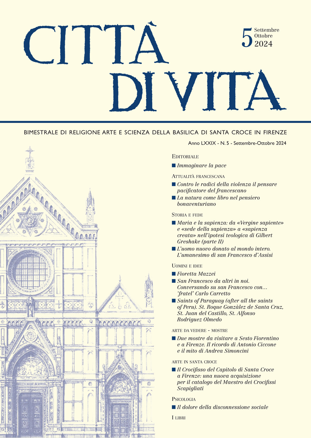 Città di vita (2024). Vol. 5: Settembre-ottobre