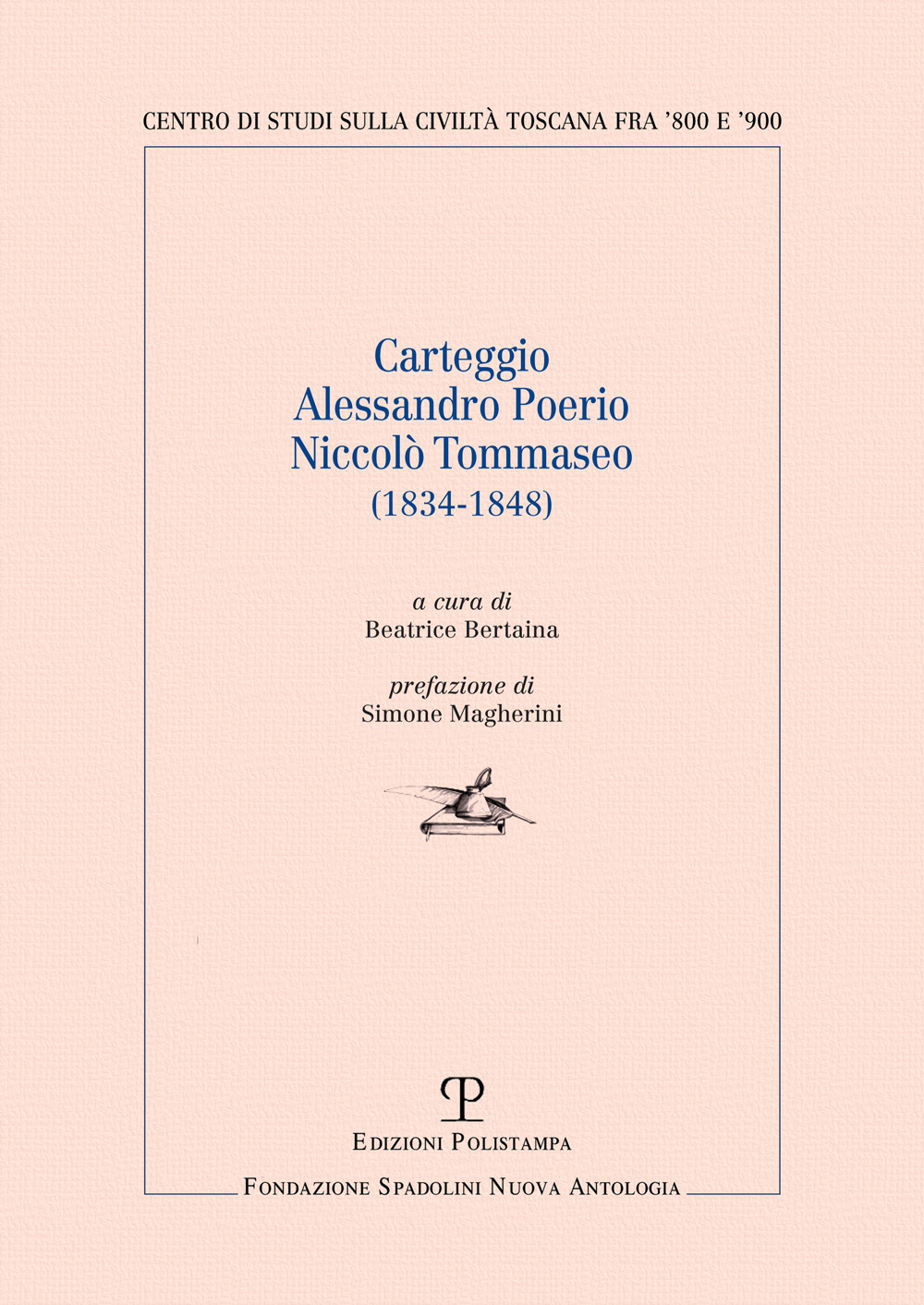 Carteggio Alessandro Poerio Niccolò Tommaseo (1834-1848)