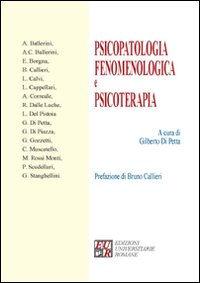 Fenomenologia. Psicopatologia e psicoterapia