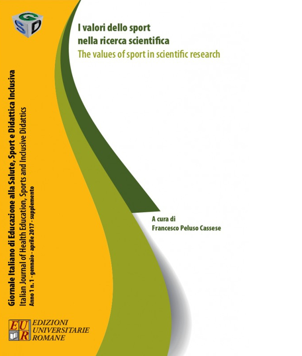 I valori dello sport nella ricerca scientifica-The values of sport in scientific research