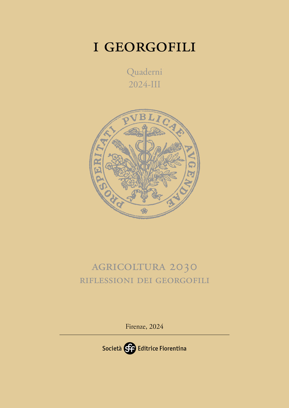 Agricoltura 2030. Riflessioni dei Georgofili