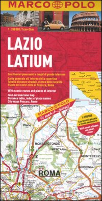 Lazio 1:200.000. Ediz. multilingue