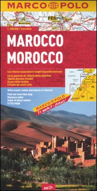 Marocco 1:800.000. Ediz. multilingue