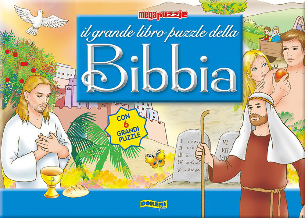 Il grande libro puzzle della Bibbia. Ediz. illustrata. Con 6 puzzle