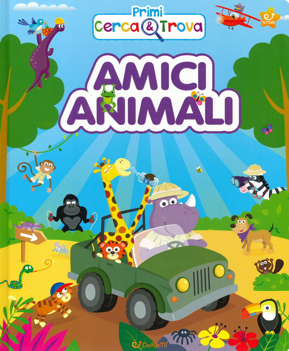 Amici animali. Primi cerca & trova. Ediz. a colori