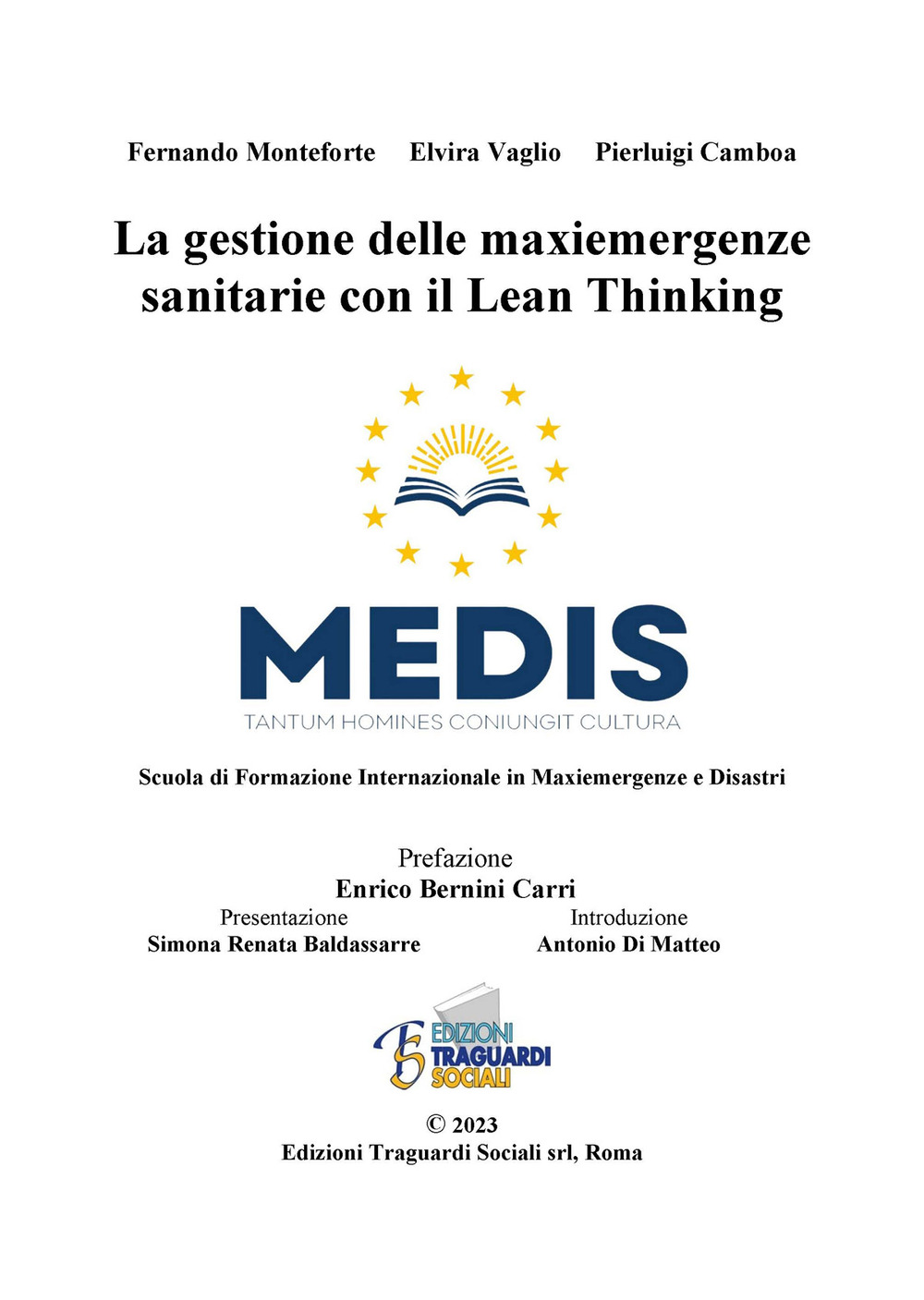 La gestione delle maxiemergenze sanitarie con il lean thinking