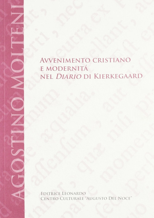 Avvenimento cristiano e modernità nel diario di Kierkegaard