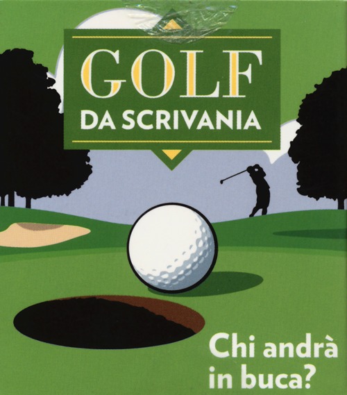 Golf da scrivania. Con gadget