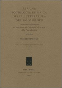 Per una sociologia empirica della letteratura del siglo de oro