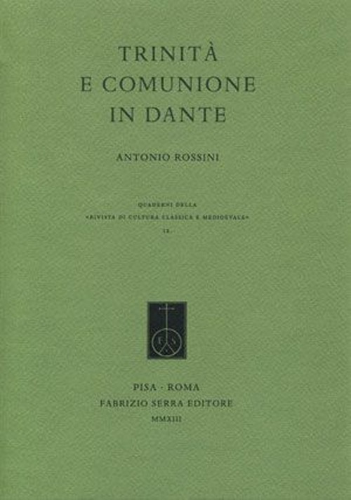 Trinità e comunione in Dante