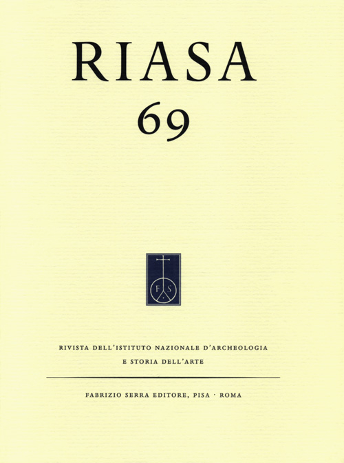 RIASA. Rivista dell'Istituto nazionale d'archeologia e storia dell'arte. Vol. 69: Enotri, greci e brettii nella Sibaritide. Atti della Giornata di studi in memoria di Silvana Luppino