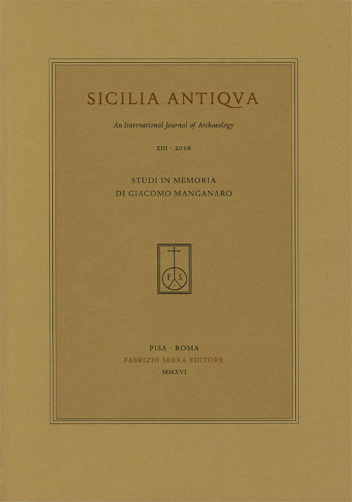 Studi in memoria di Giacomo Manganaro