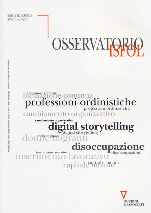 Osservatorio Isfol (2012). Vol. 3