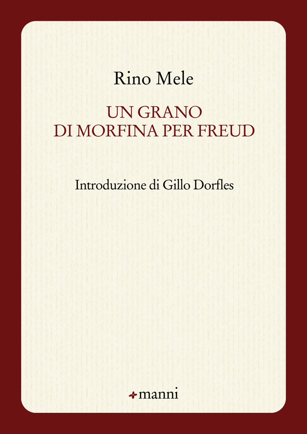 Un grano di morfina per Freud