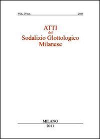 Atti del sodalizio glottologico milanese (2009). Vol. 4