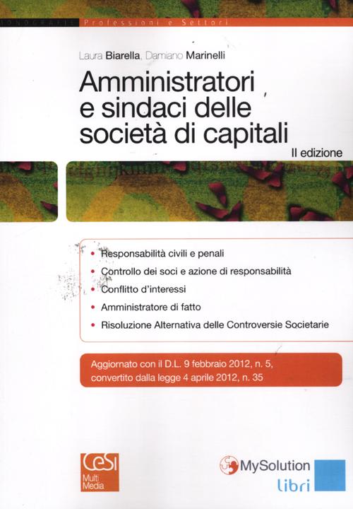 Amministratori e sindaci delle società di capitali