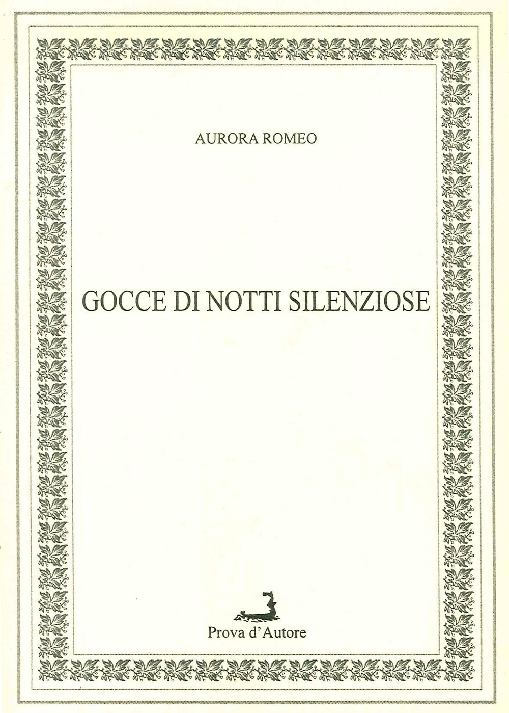 Gocce di notti silenziose