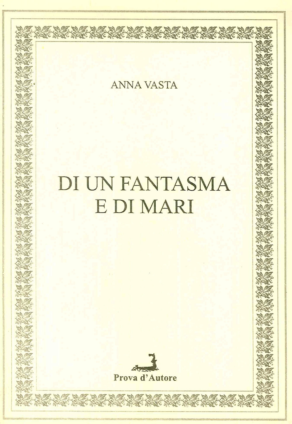 Di un fantasma e di mari