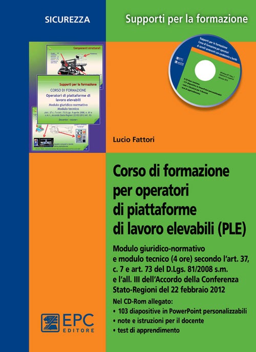 Corso di formazione per operatori di piattaforme di lavoro elevabili (PLE)