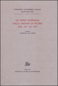 Le visite pastorali nella diocesi di Feltre dal 1857 al 1899