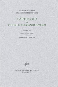 Carteggio di Pietro e Alessandro Verri