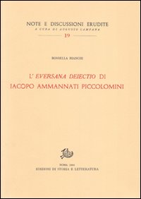 «L'eversana deiectio» di Iacopo Ammanati Piccolomini