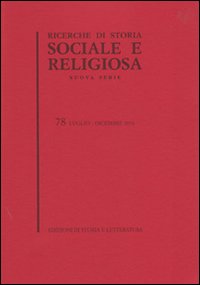 Ricerche di storia sociale e religiosa. Vol. 78