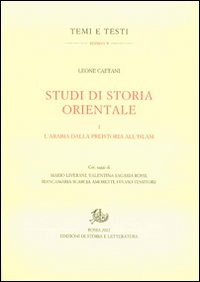 Studi di storia orientale. Vol. 1: L'Arabia dalla preistoria all'islam