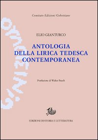 Antologia della lirica tedesca contemporanea