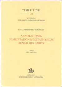 Annotationes in meditationes metaphysicas Renati Des Cartis