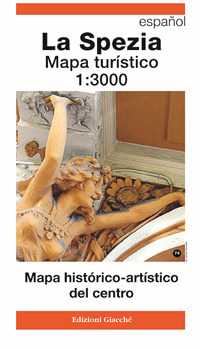 La Spezia Mapa turístico 1:30.000 Guía histórico-artística del centro ciudad