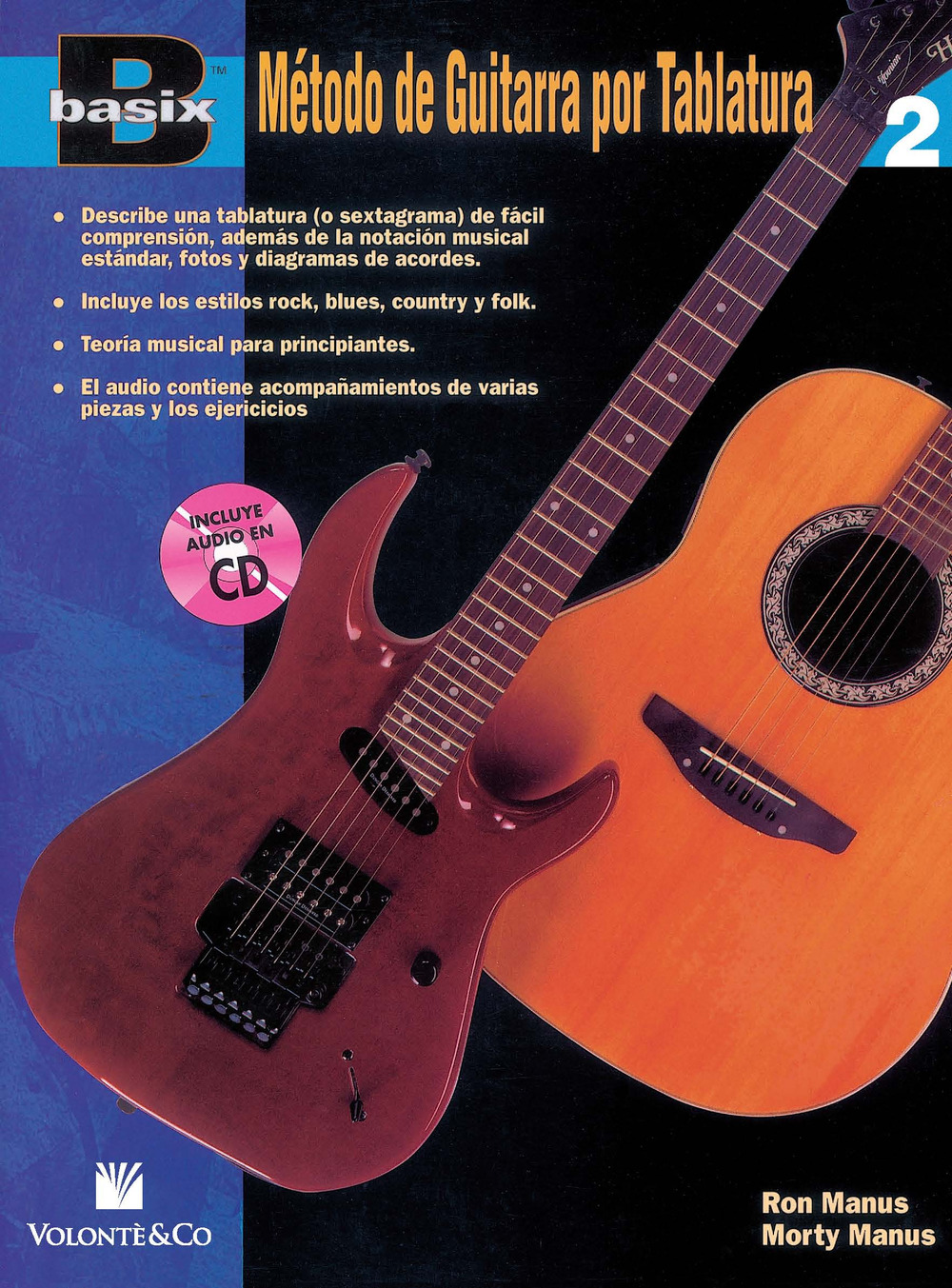 Método de guitarra por tablatura. Basix. Con CD-Audio. Vol. 2
