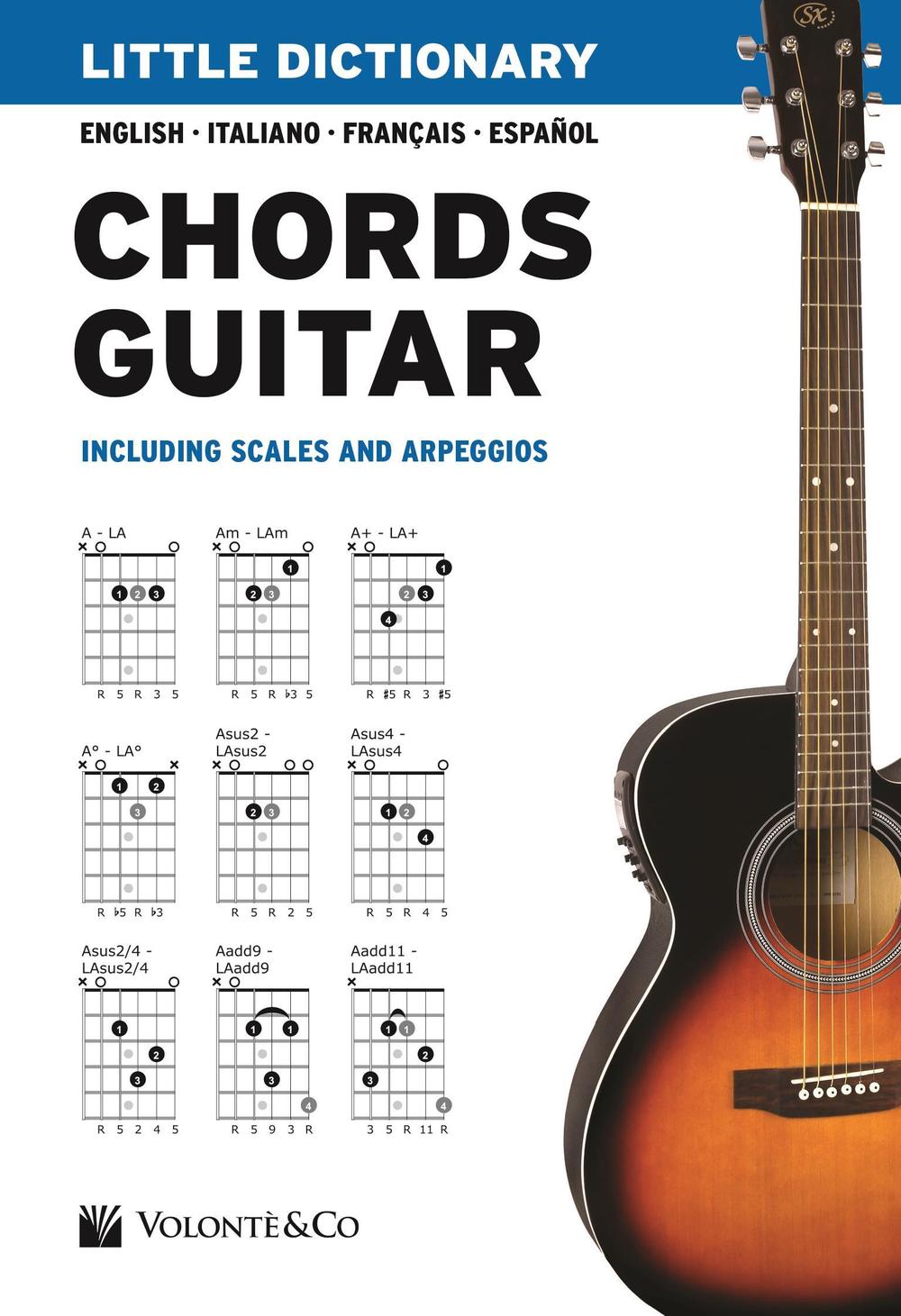 Little dictionary. Chords guitar