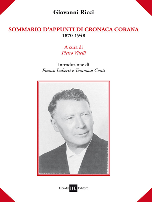 Sommario d'appunti di cronaca corana 1870-1948