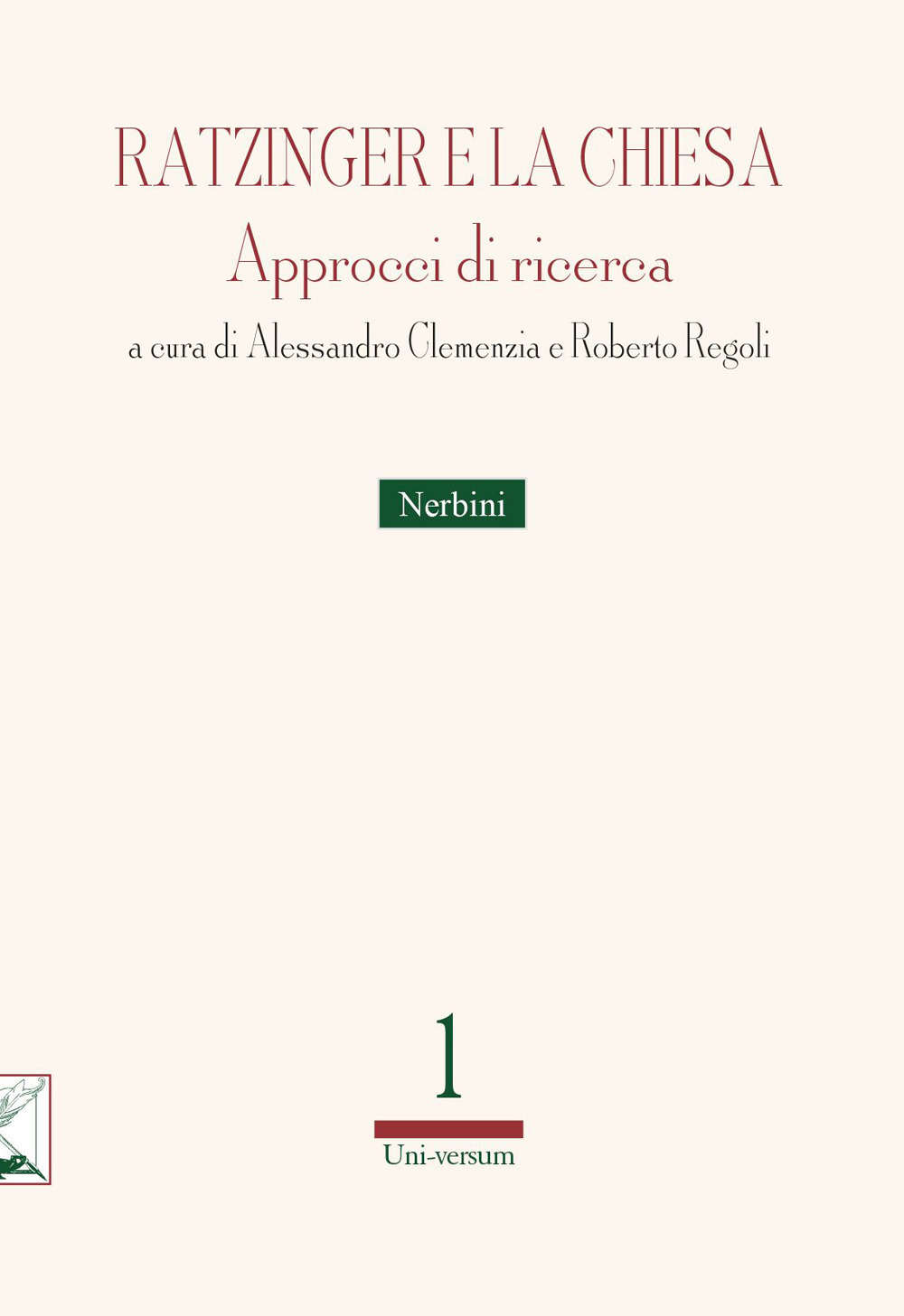 Ratzinger e la Chiesa. Approcci di ricerca