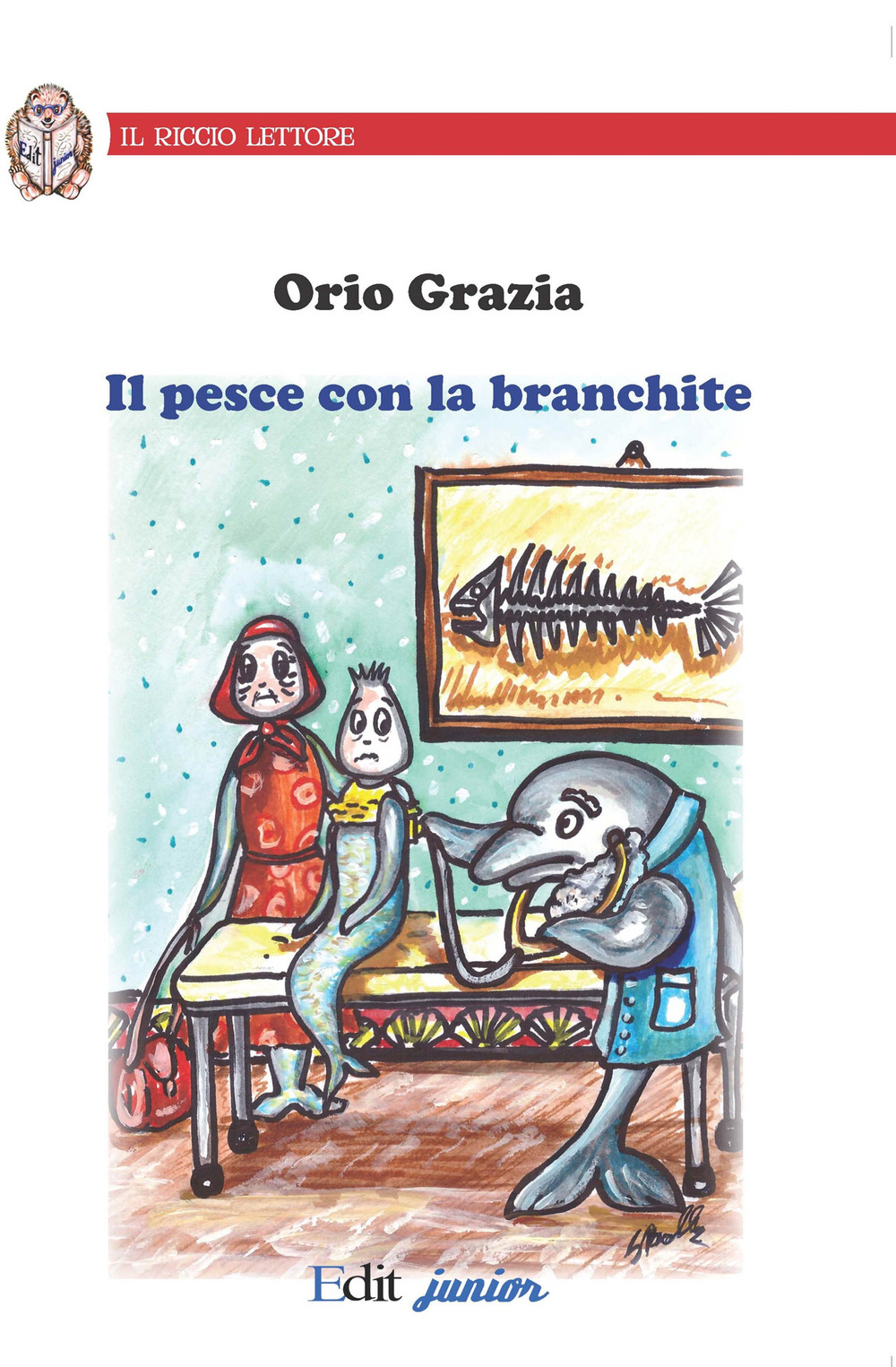 Il pesce con la branchite