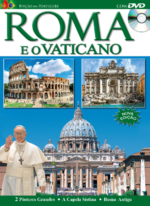 Roma e o Vaticano. Ediz. portoghese. Con DVD