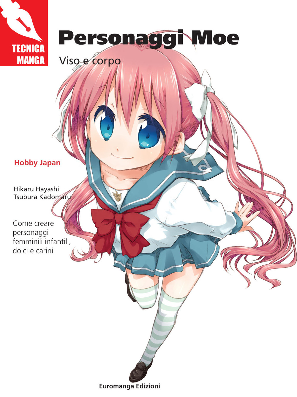 Personaggi Moe. Viso e corpo