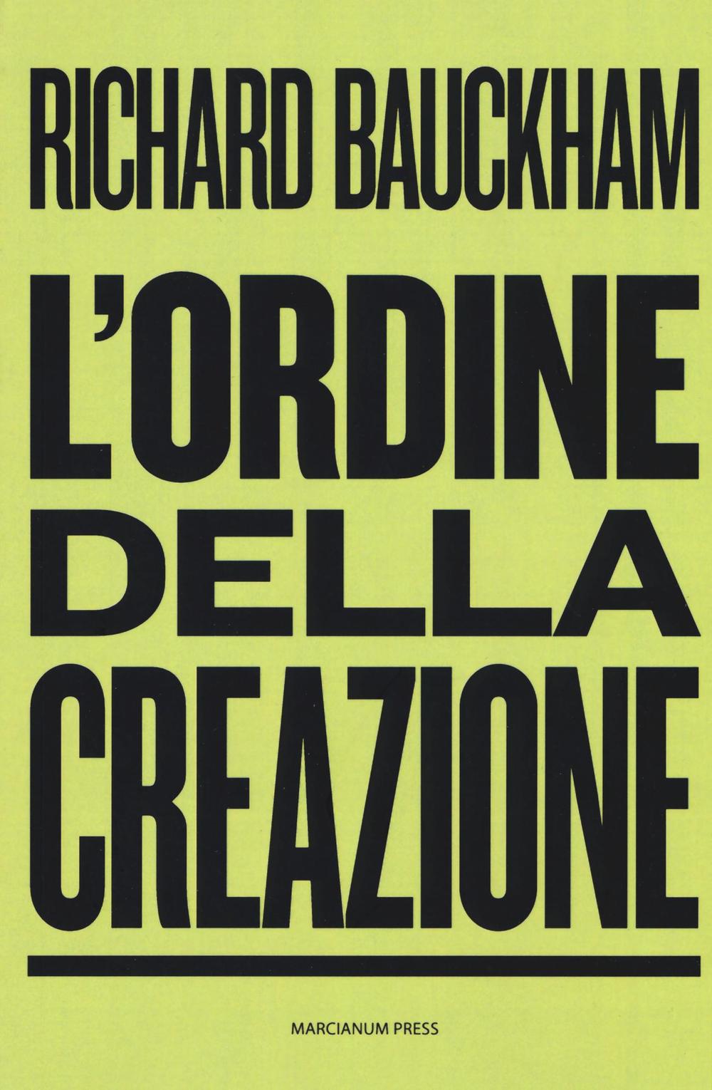 L'ordine della creazione