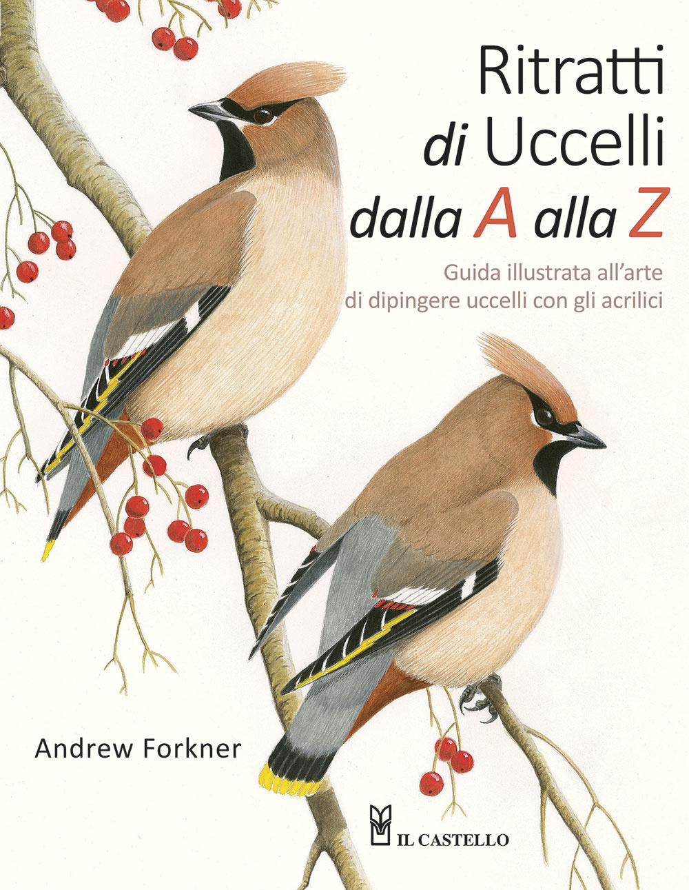 Ritratti di uccelli dalla A alla Z. Guida illustrata all'arte di dipingere uccelli con gli acrilici