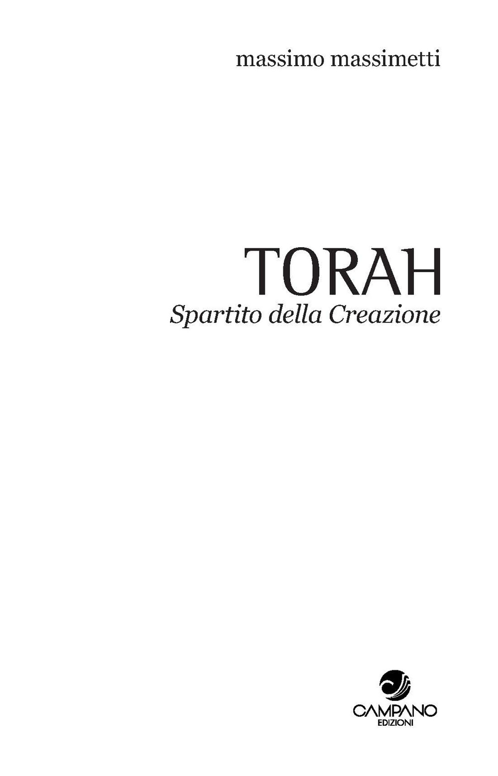 Torah. Spartito della Creazione. Quaderno. Vol. 1