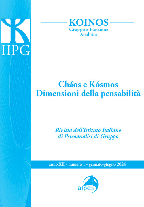 Koinos. Gruppo e funzione analitica (2024). Vol. 1: Cáos e kósmos