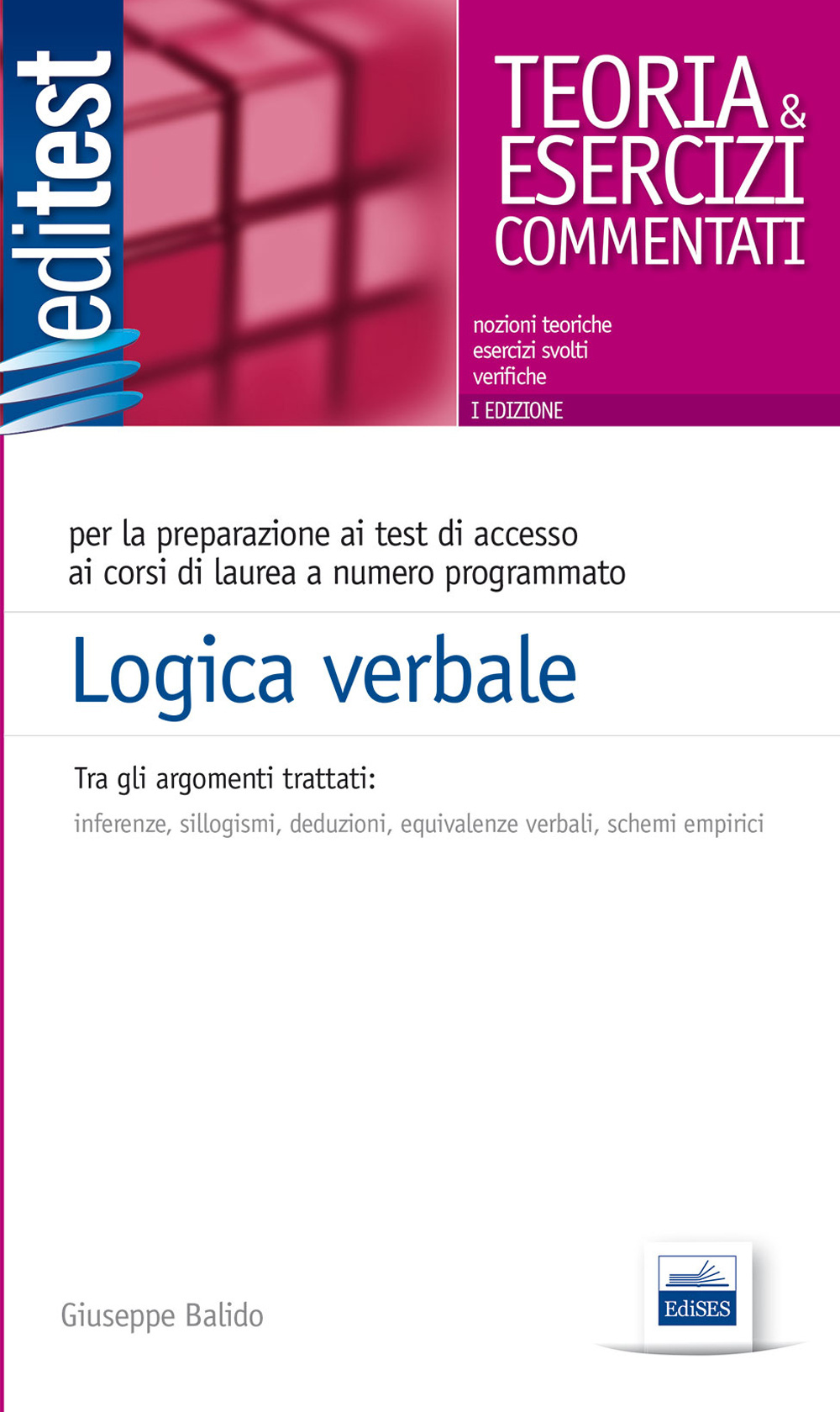 Logica verbale. Per test di accesso all'Università, concorsi pubblici, selezioni aziendali