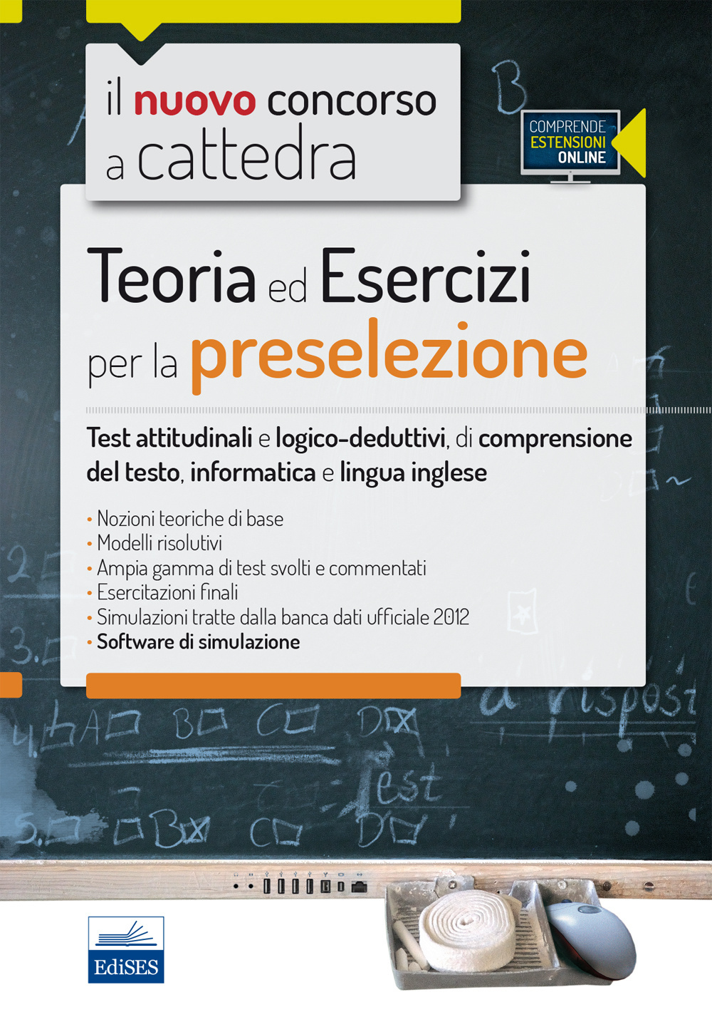 Il nuovo concorso a cattedra. Teoria ed esercizi per la preselezione. Test attitudinali e logico-deduttivi, di comprensione del testo.. Con software di simulazione