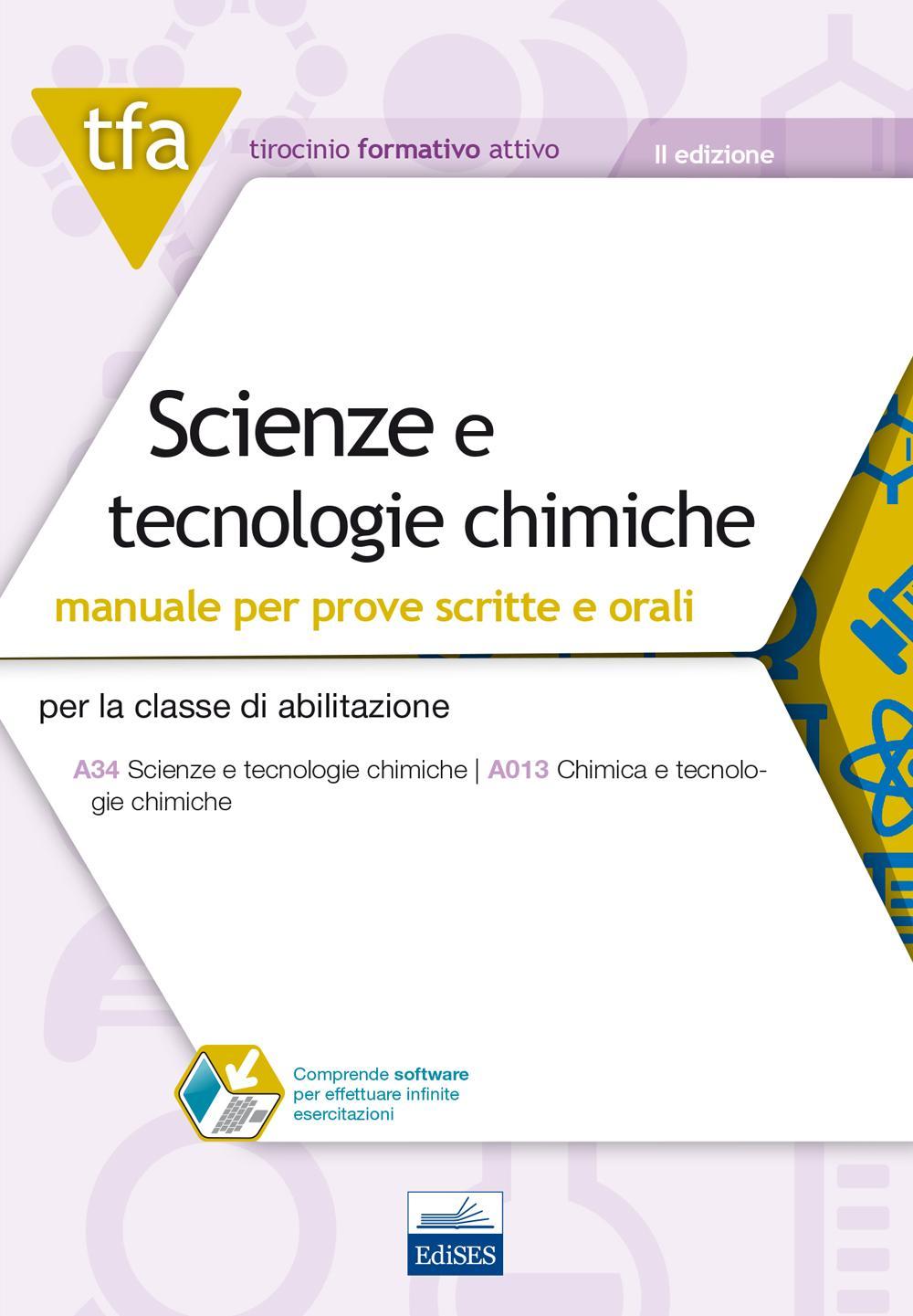 TFA. Scienze e tecnologie chimiche. Manuale teorico. Con software di simulazione