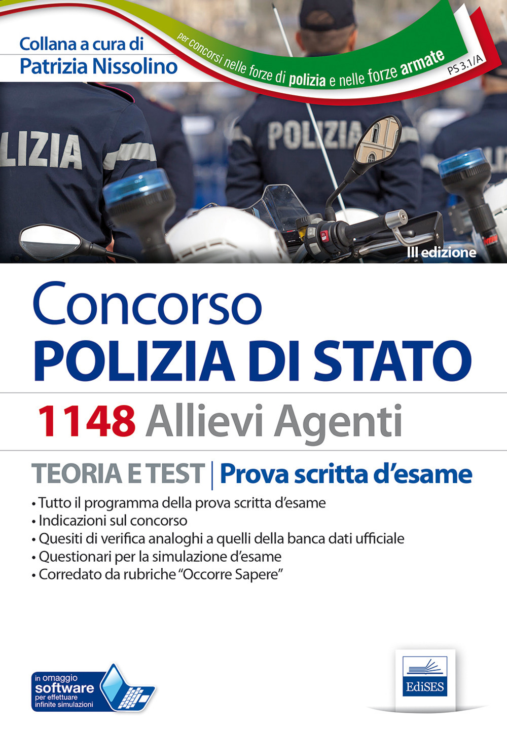 Concorso 1148 allievi agenti polizia di Stato. Manuale. Teoria e test. Prova scritta d'esame. Con aggiornamento online