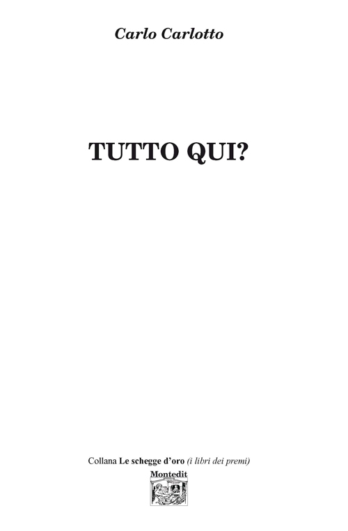 Tutto qui?