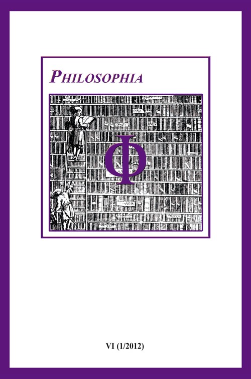 Philosophia. Bollettino della società italiana di storia della filosofia (2012). Vol. 6